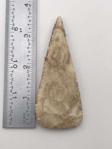 3 & 1/2" Cobbs from Illinois Indian Artifact Arrowhead (1 of 3)