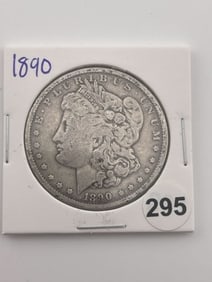 1890 Morgan Silver Dollar Coin