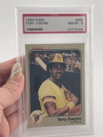 1983 Fleer #360 Tony Gwynn Baseball Card