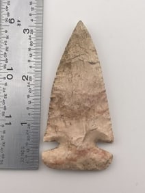 3 & 1/8" Dovetail from Illinois Indian Artifact Arrowhead
