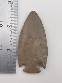 2 & 1/2" Lost Lake from Illinois Indian Artifact Arrowhead
