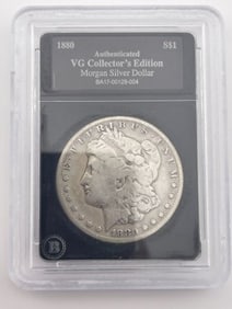 1880 Morgan Silver Dollar Coin