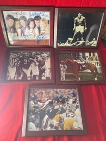5 Framed 8x10 Pictures