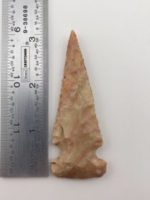 Side Notch Indian Artifact Arrowhead