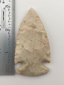 Dovetail Indian Artifact Arrowhead