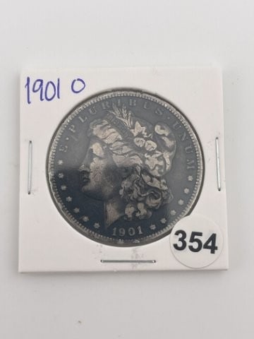 1901 O Morgan Silver Dollar Coin (1 of 2)