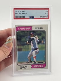 1974 Topps #20 Nolan Ryan Baseball Card