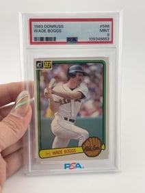1983 Donruss #586 Wade Boggs Baseball Card