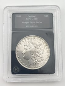 1889 Morgan Silver Dollar Coin