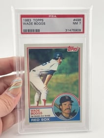 1983 Topps #498 Wade Boggs Baseball Card