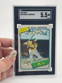 1980 Topps #482 Rickey Henderson Baseball Card