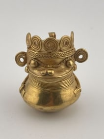 Tumbaga Tairona Gold Figurine UNKNOWN MATERIAL