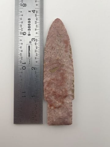3 & 3/4" Scottsbluff Indian Artifact Arrowhead (1 of 3)