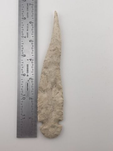 6 & 5/8" Dovetail unusual blade Indian Artifact Arrowhead (1 of 3)