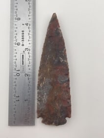 4 & 1/4" Dovetail Indian Artifact Arrowhead