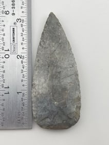Agate Basin Indian Artifact Arrowhead