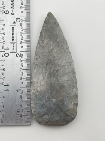 Agate Basin Indian Artifact Arrowhead: KEY WORDS: INDIAN ARTIFACT ARTIFACTS ARROWHEAD ARROWHEADS NATIVE AMERICAN MISSISSIPPIAN QUAPAW CADDO POTTERY COINS MORGAN DOLLAR PEACE DOLLAR SILVER COINS Arkansas. Now taking in consignments for pre-