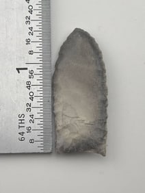 Folsom Indian Artifact Arrowhead
