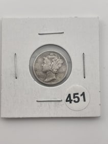 1945 Liberty Dime Coin