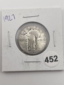1927 Standing Liberty Quarter Coin