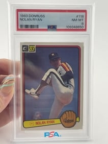 1983 Donruss Nolan Ryan #118 Baseball Card