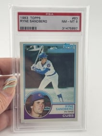 1983 Topps Ryne Sandberg #83 Baseball Card