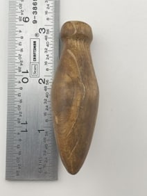 Plummet Indian Artifact Arrowhead