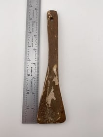 Bone Spoon with Drilled Handle Indian Artifact Arrowhead