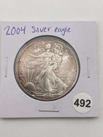 2004 Silver Eagle Coin