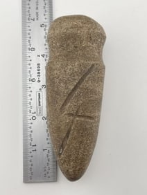 Grooved Axe Indian Artifact Arrowhead