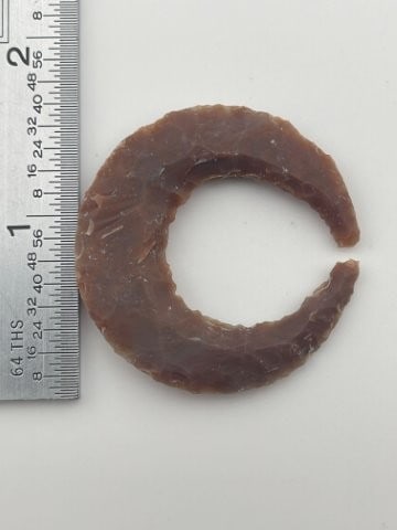 Pre-Columbian Flint Eccentric Indian Artifact Arrowhead (1 of 3)