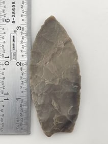 3 & 1/4" Crowfield Kansas City, Missouri Indian Artifact Arrowhead