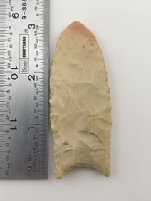 3" Fluted Clovis from Central Texas Collection Indian Artifact Arrowhead