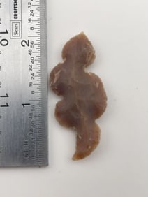 2" Snake Effigy from Kansas City, Missouri Indian Artifact Arrowhead