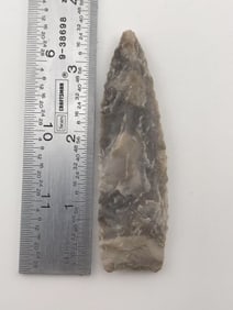3 & 3/8" Allen from Kansas City, Missouri Indian Artifact Arrowhead