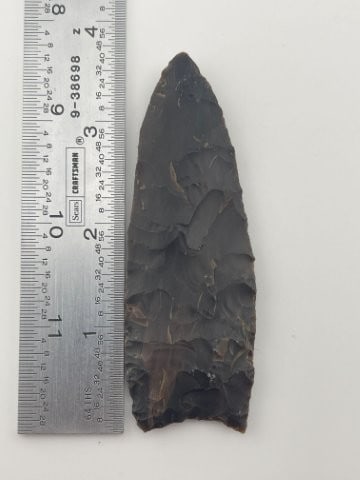 3 & 5/8" Fluted Clovis from Colorado Indian Artifact Arrowhead (1 of 3)
