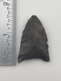 Paleo Arrowhead from Nebraska Indian Artifact Arrowhead