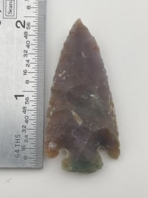 Outstanding Agate Arrowhead from Central Texas Collection Indian Artifact Arrowhead