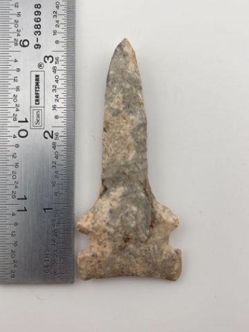 3 & 1/8" Hemphill Drill from Kansas City, Missouri Indian Artifact Arrowhead (1 of 3)