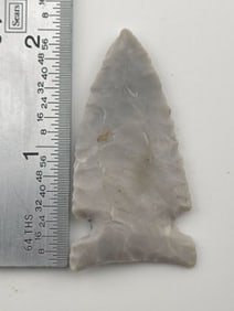 2" Graham Cave from Kansas City Missouri Indian Artifact Arrowhead