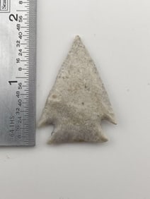 1 & 5/8" Pelican Lake from Kansas City, Missouri Indian Artifact Arrowhead