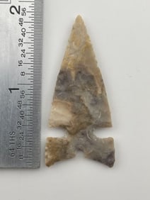 1 & 7/8" Cahokia from Kansas City, Missouri Indian Artifact Arrowhead