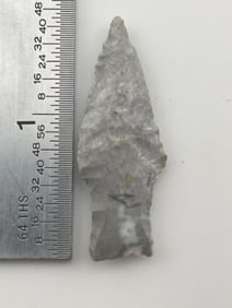 Nice Bird Point from Kansas City, Missouri Indian Artifact Arrowhead