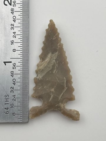 Outstanding Bird Point from Central Texas Collection Indian Artifact Arrowhead (1 of 3)