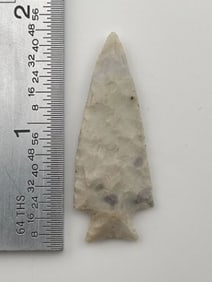 Nice Bird Point from Kansas City, Missouri Indian Artifact Arrowhead