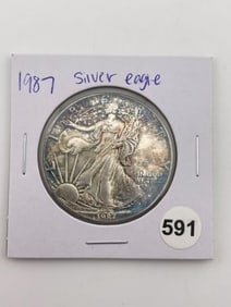 1987 Silver Eagle Coin