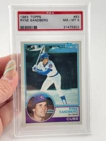 1983 Topps Ryne Sandberg #83 Baseball Card