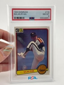 1983 Donruss #118 Nolan Ryan Baseball Card