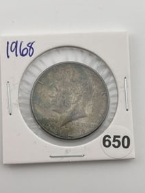1968 Kennedy Half Dollar Coin