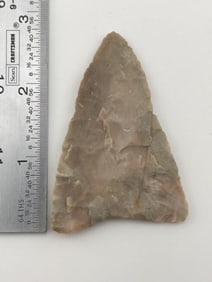 2 & 3/4" Kinny Knife from Kansas City, Missouri Indian Artifact Arrowhead